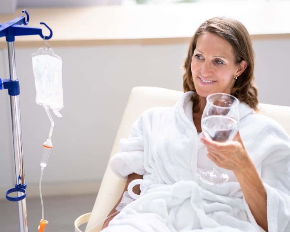 Iv therapy is not a replacement for other medications or treatment plans for cancer or any other health condition, and is not solely recommended to treat based on unsupported health claims.